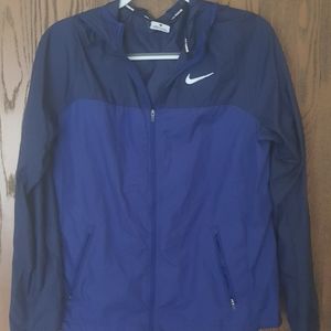 NIKE blue windbreaker